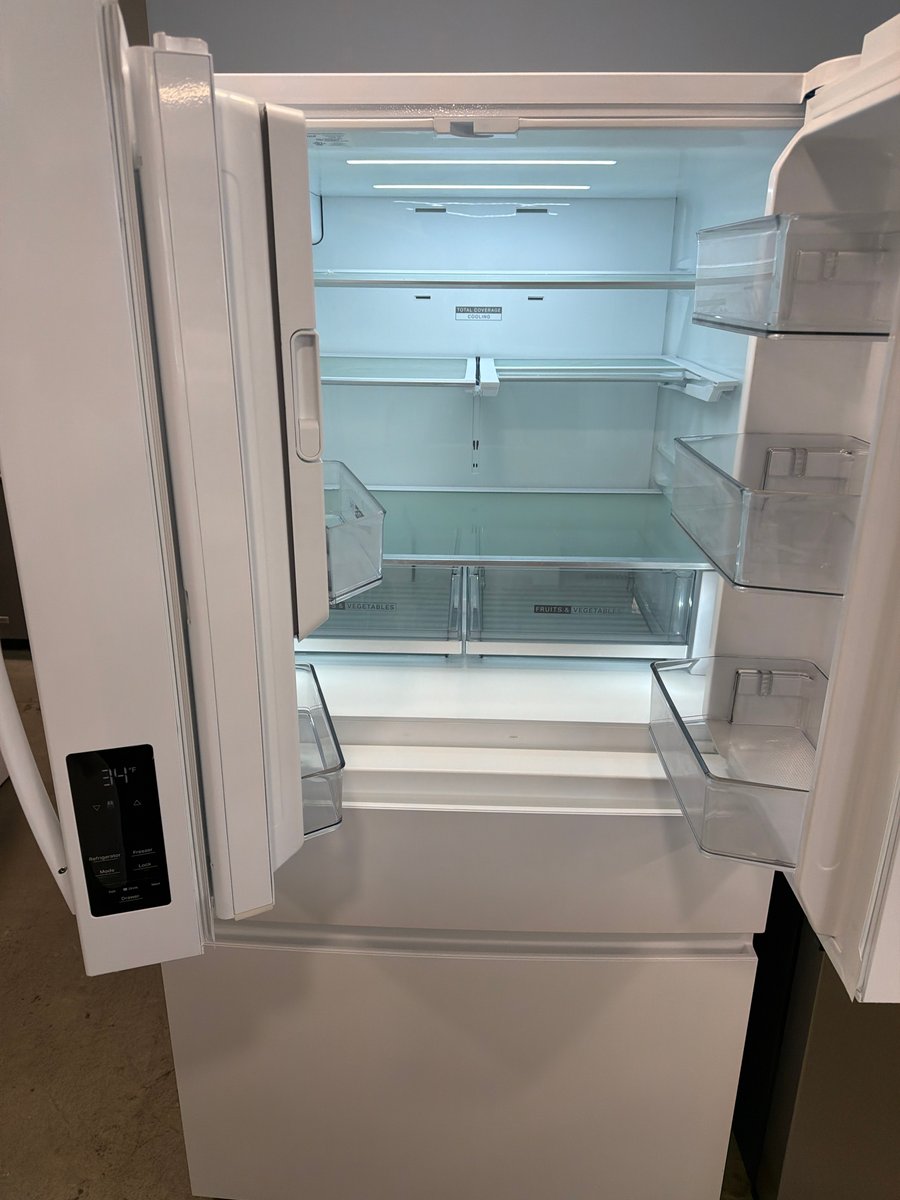 Photo 2 of this exact Whirlpool 36" French door Refrigerator