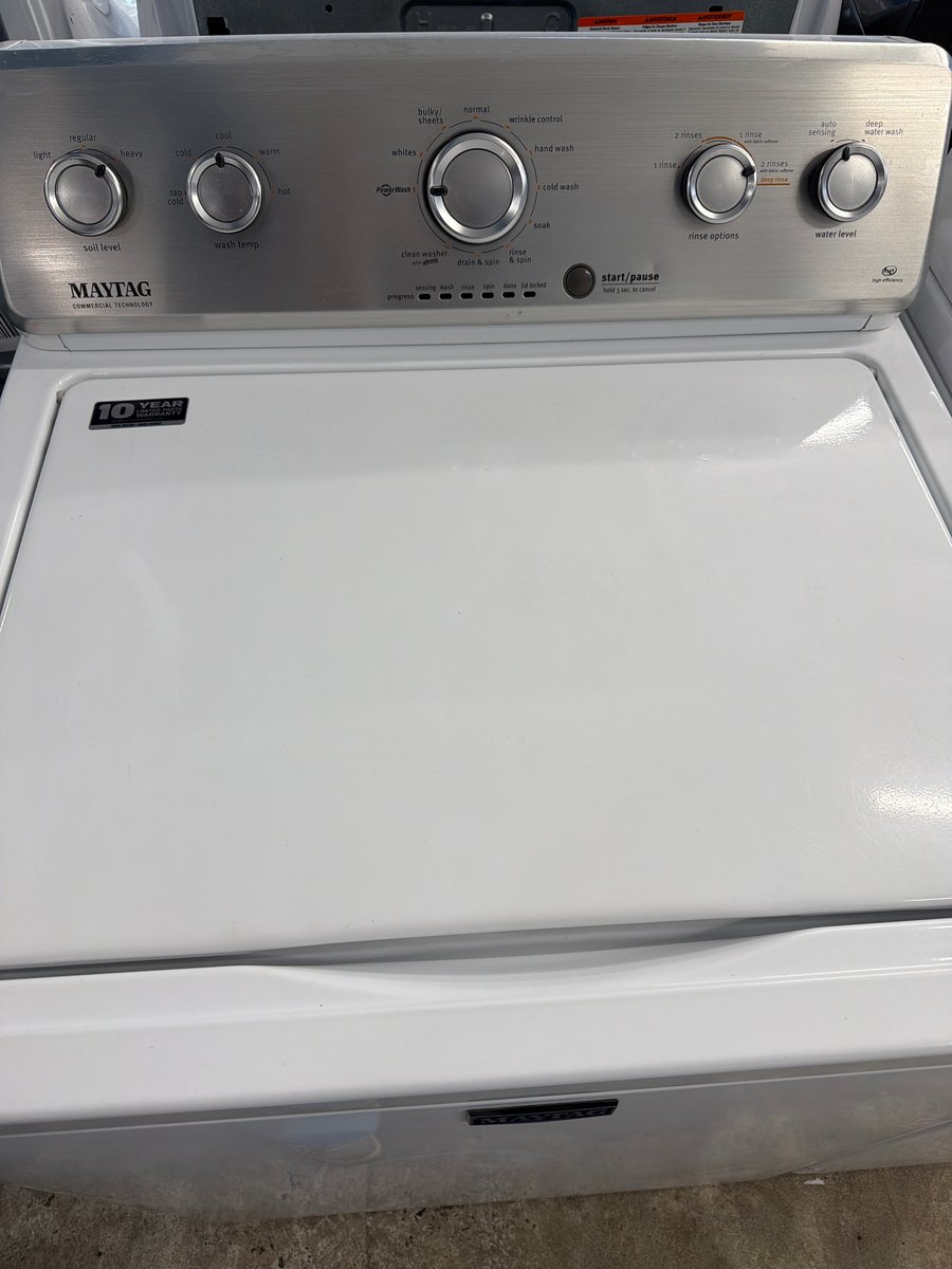 Photo 3 of this exact Maytag 27" Top load Washer