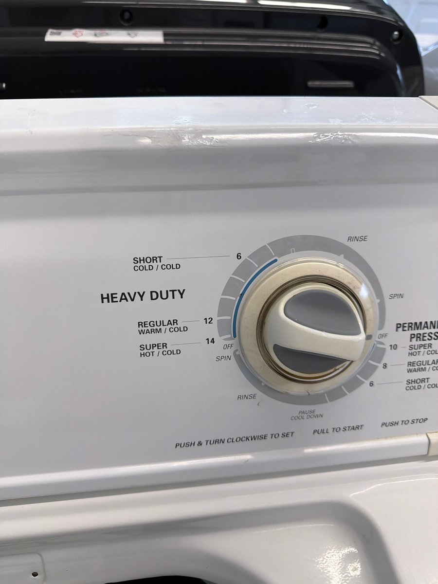 Photo 4 of this exact Kenmore 27" Top load Washer