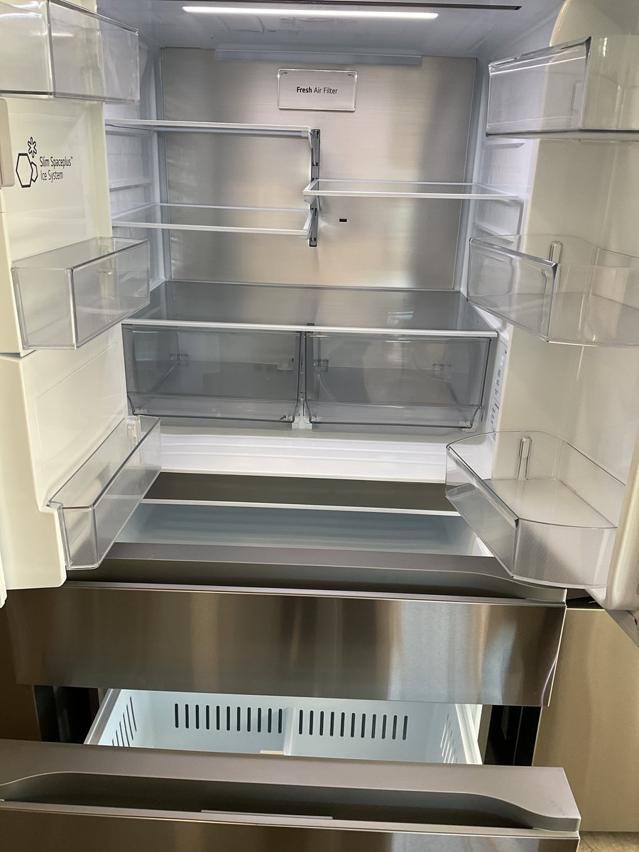 Photo 2 of this exact LG Four doors stainless steel refrigerator