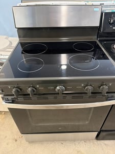GE ADA style glass top range