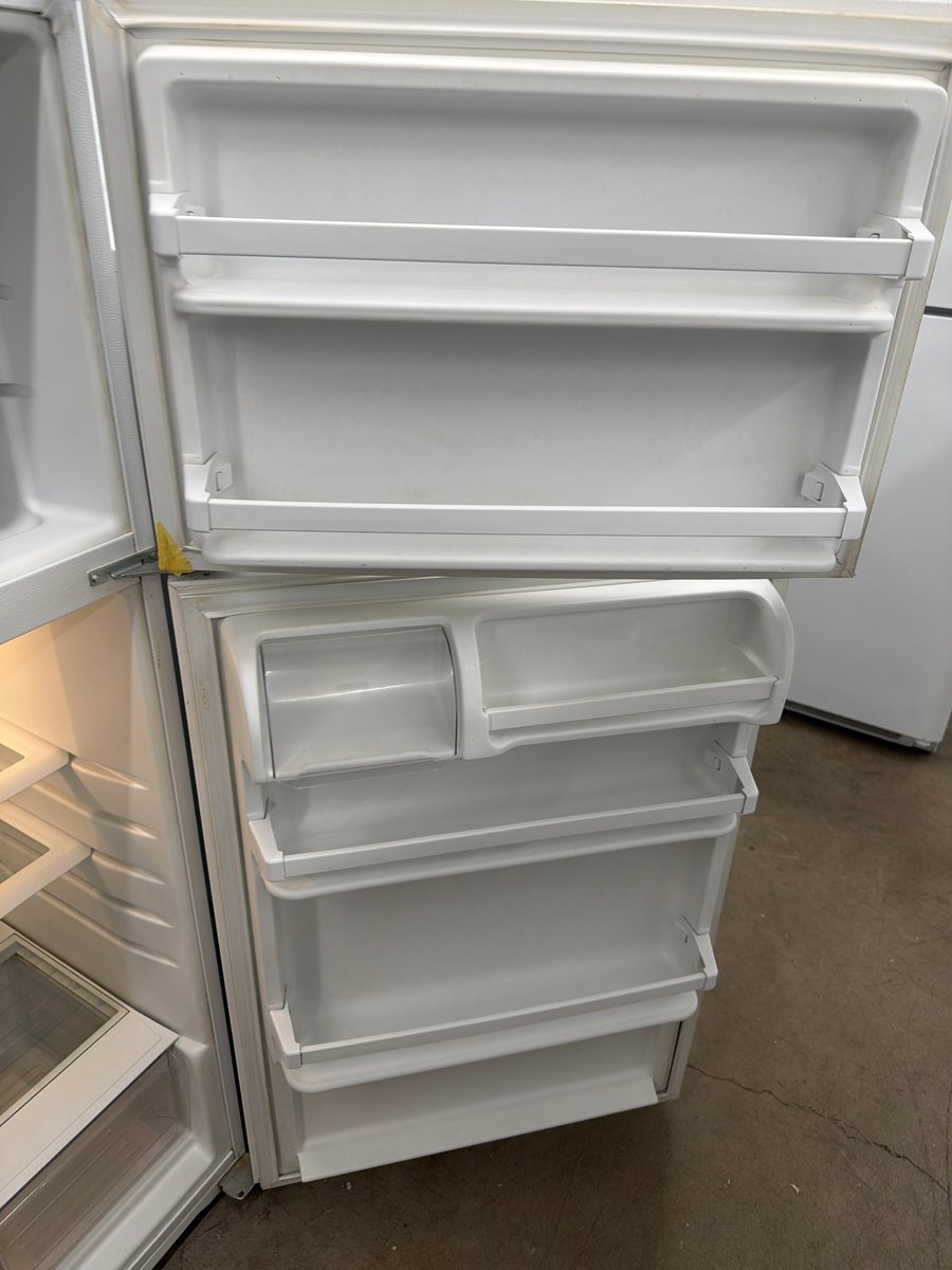 Photo 3 of this exact Whirlpool White top mount refrigerator