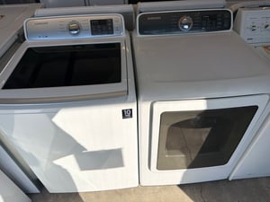 Samsung Top load washer and dryer set