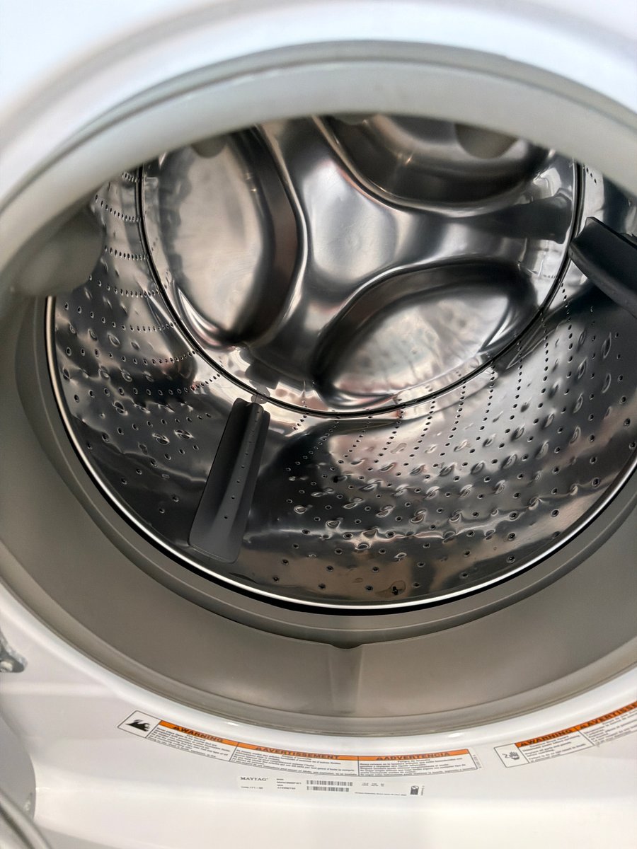 Photo 3 of this exact Maytag Front load washer and dryer set
