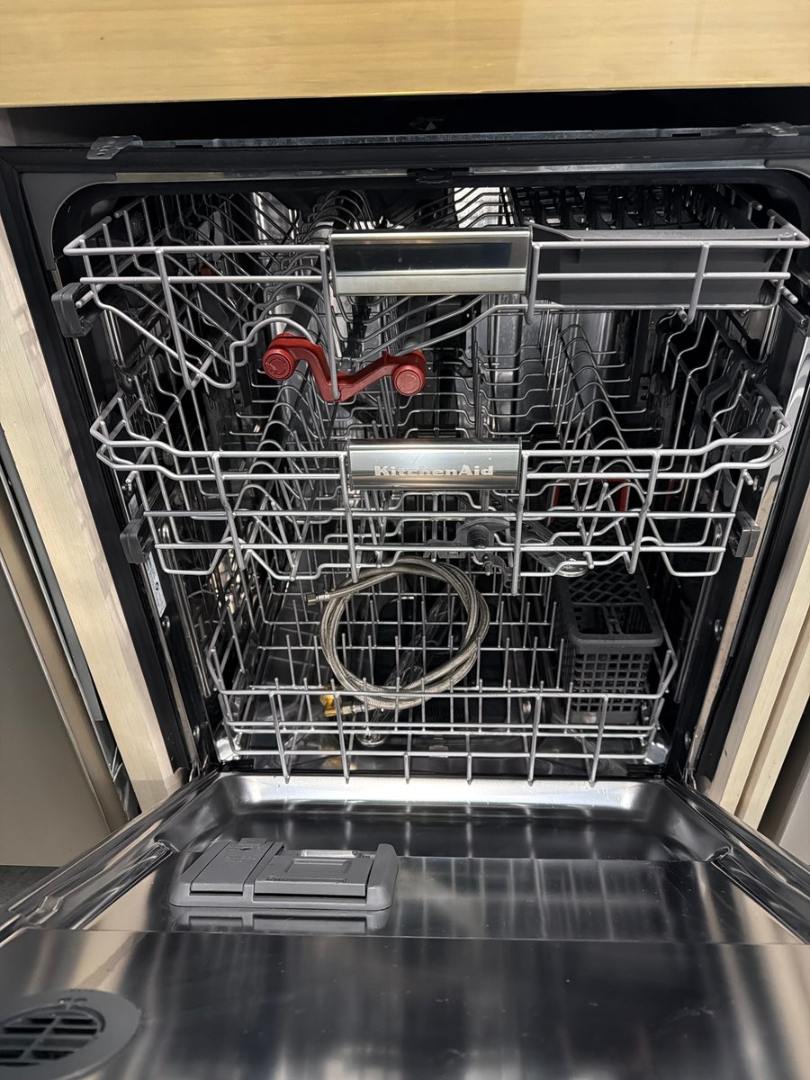 Photo 2 of this exact KitchenAid Stainless steel dishwasher