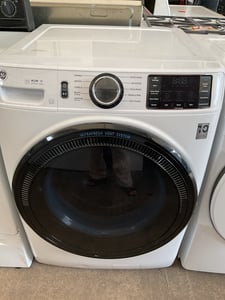 GE Front load white washer