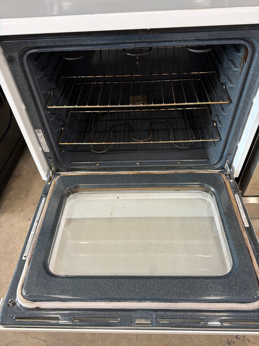 Photo 2 of this exact GE 30" Electric Slide-in Range
