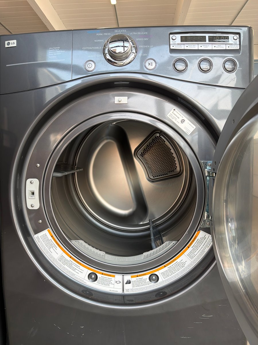 Photo 5 of this exact LG Front load washer and dryer set