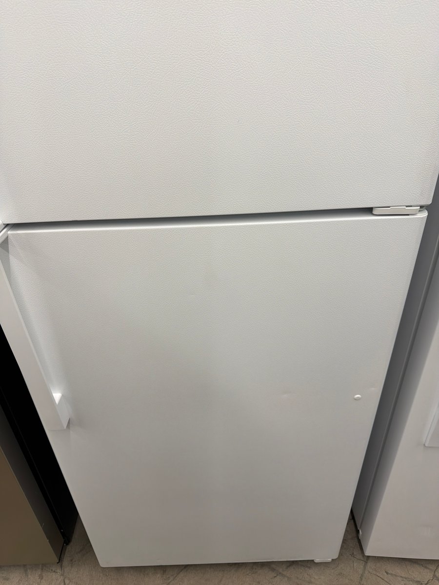 Photo 3 of this exact GE White top mount refrigerator