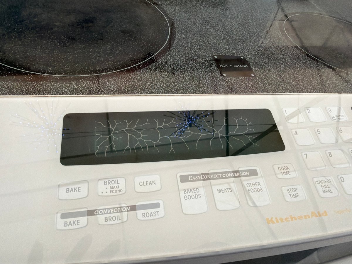 Photo 2 of this exact KitchenAid 30" Electric Slide-in Range