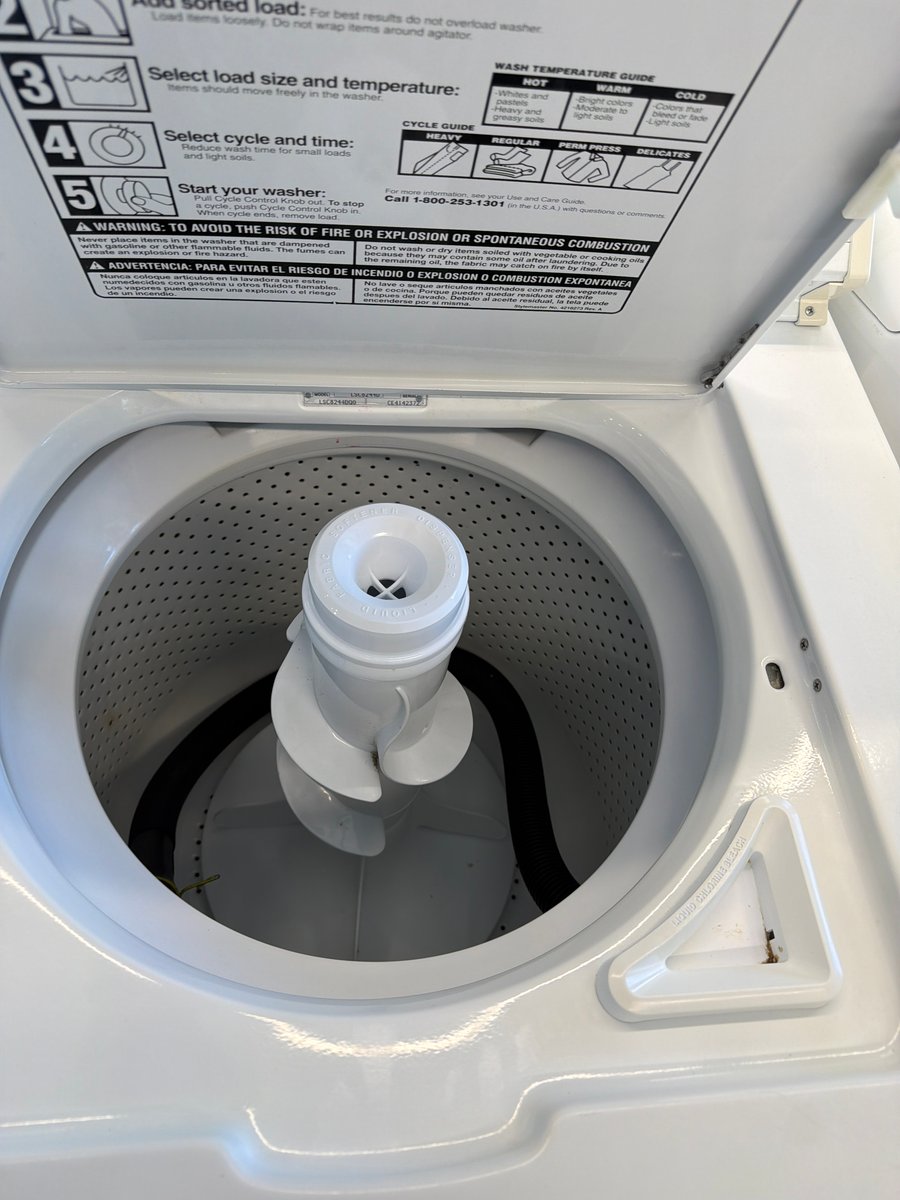 Photo 2 of this exact Whirlpool Top load direct drive washer
