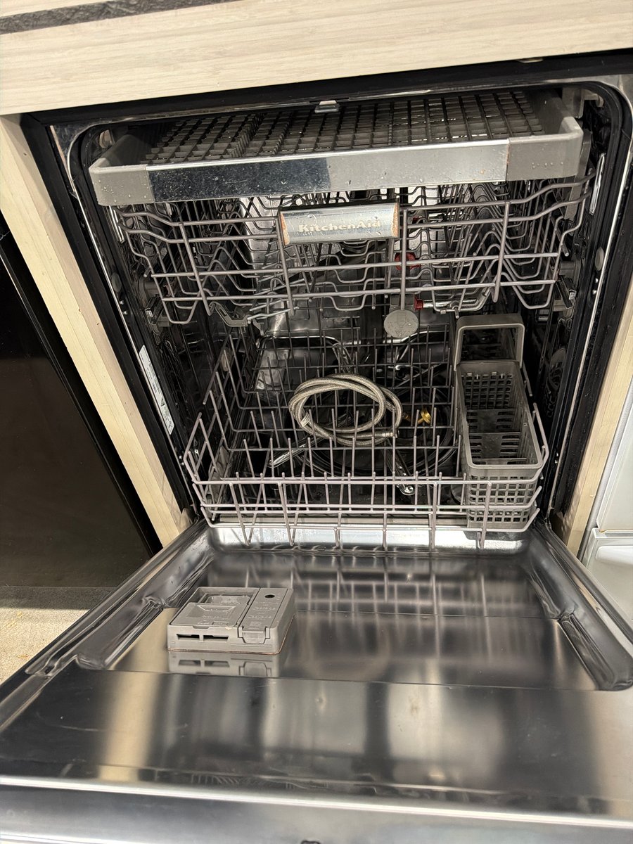 Photo 2 of this exact KitchenAid Stainless steel dishwasher