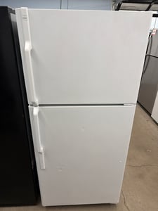 Hotpoint White top mount refrigerator