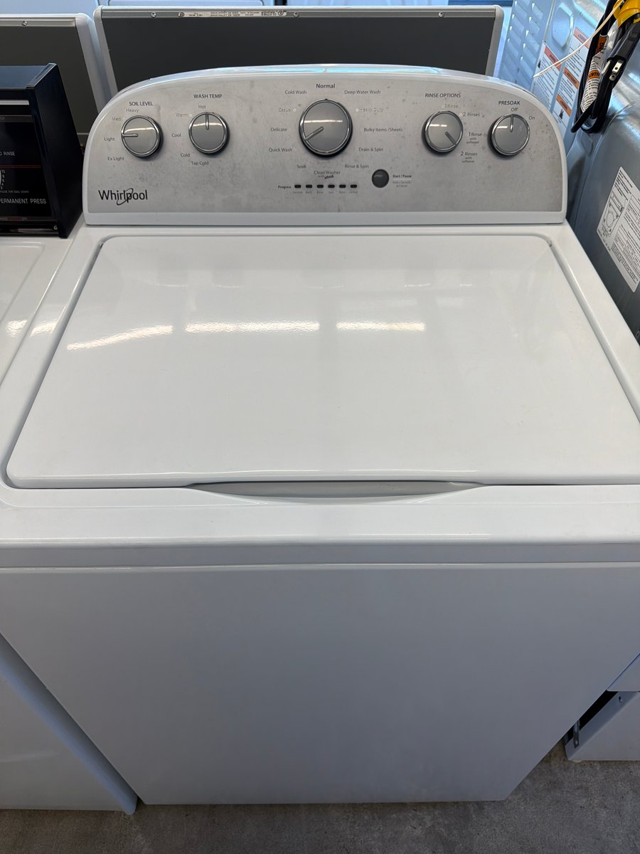 Photo 1 of this exact Whirlpool Top load washer with agitator