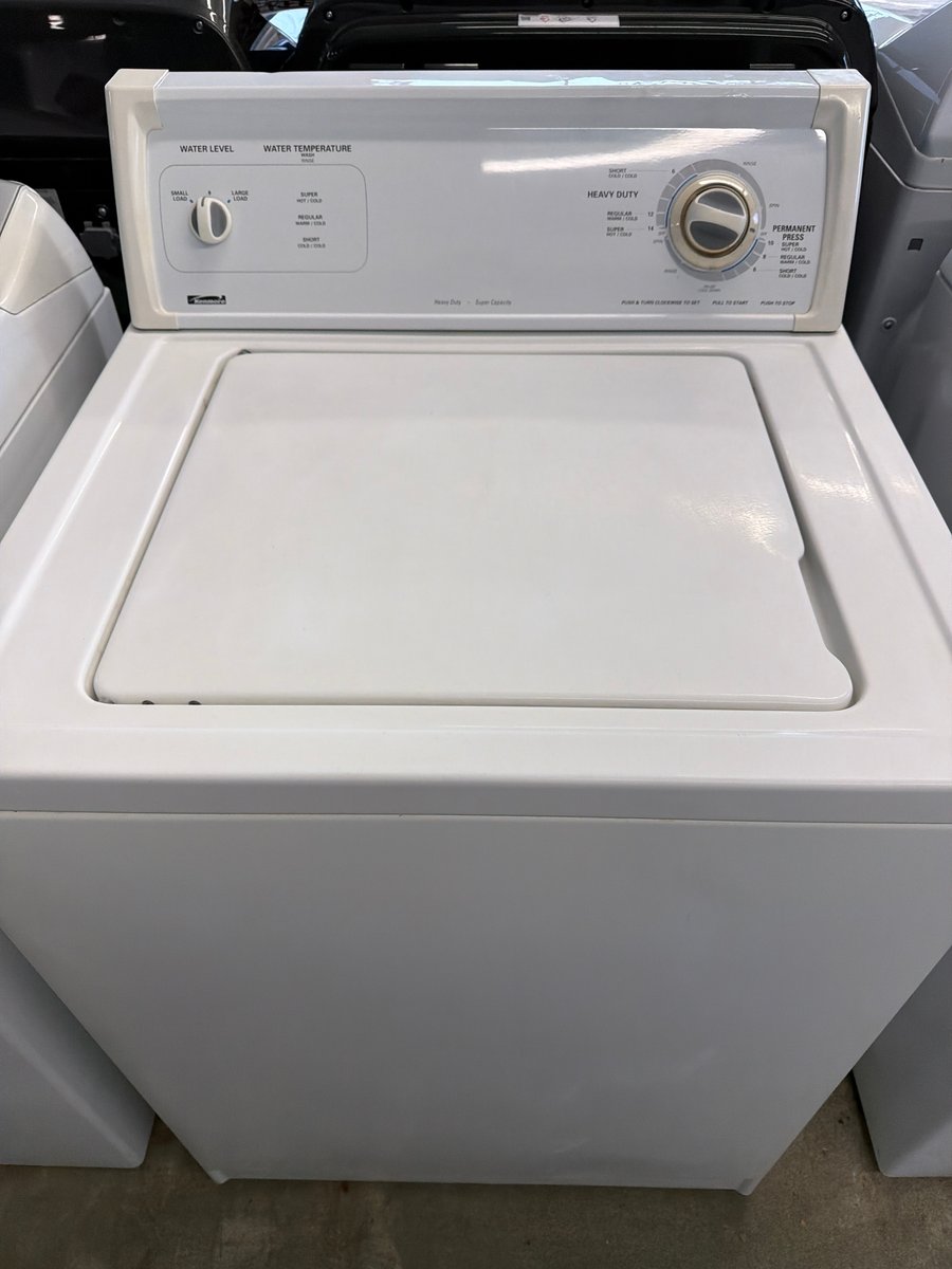 Photo 1 of this exact Kenmore 27" Top load Washer