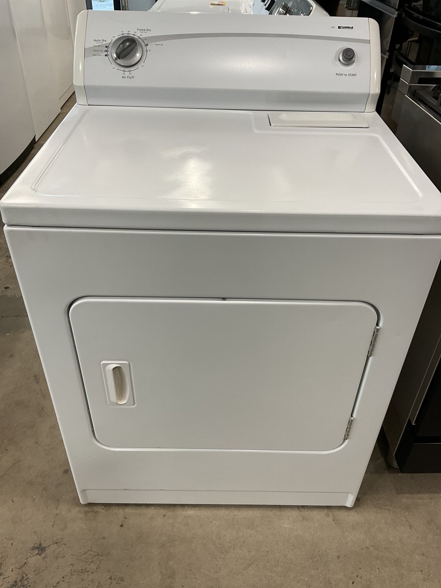 Photo 1 of this exact Kenmore Electric dryer 27”