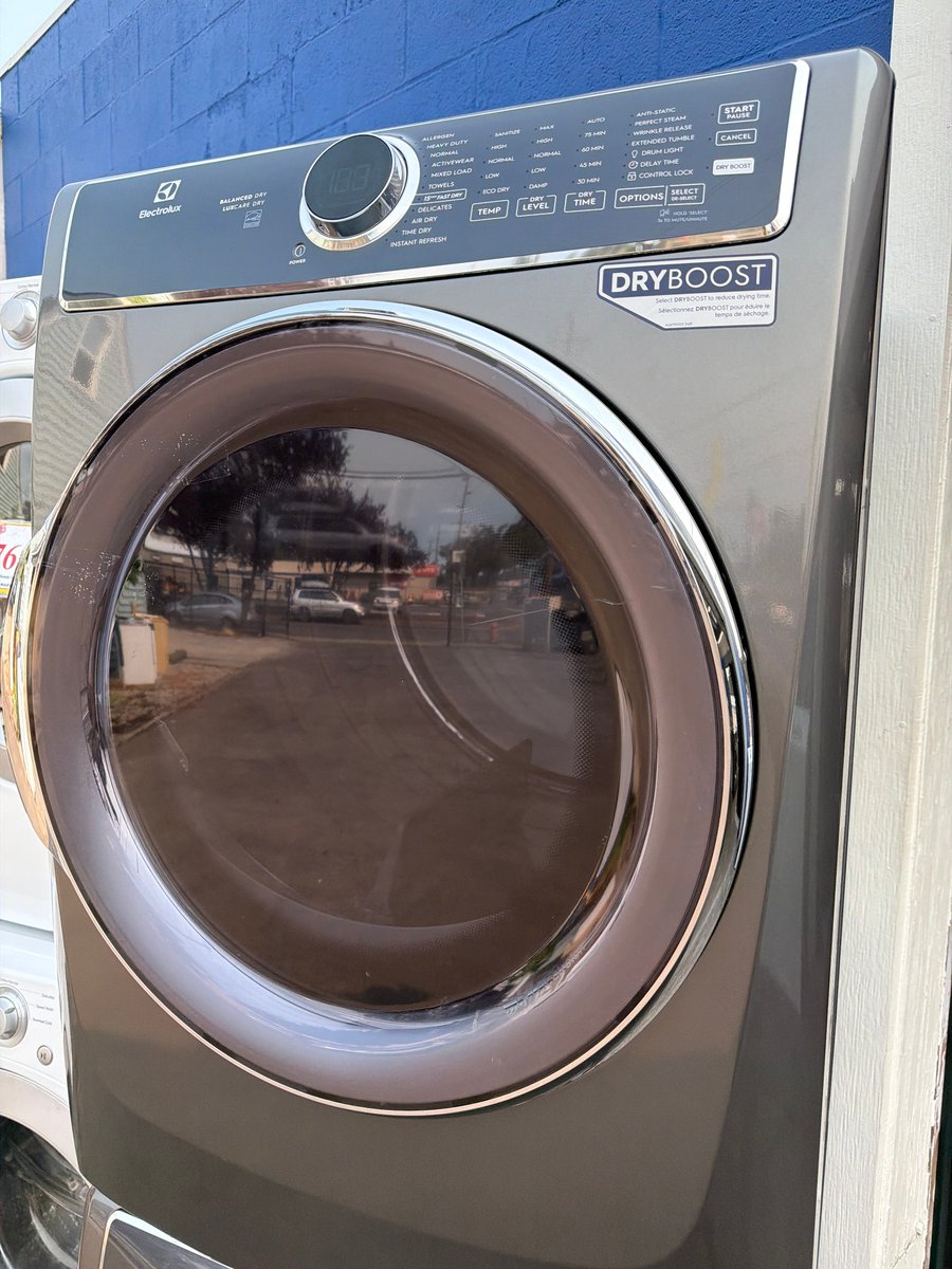 Photo 4 of this exact Electrolux Front load washer and dryer set
