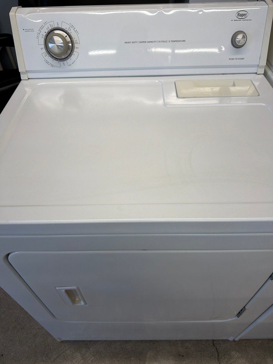 Photo 3 of this exact Roper 29" Electric Dryer