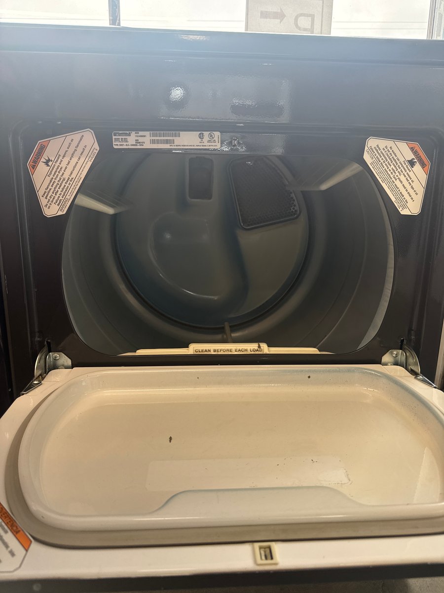 Photo 3 of this exact Kenmore Elite washer and dryer set