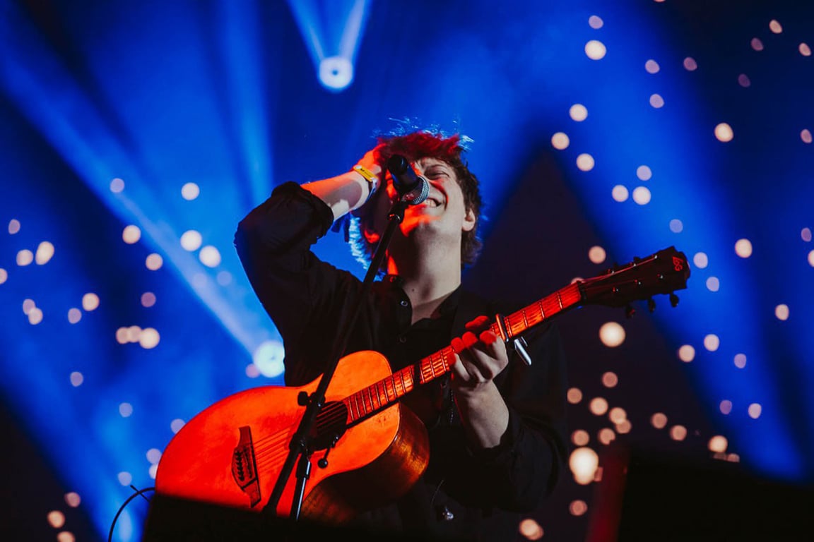 Илья Золотухин на концерте группы Бонд с кнопкой. Фото: Бонд с кнопкой / Telegram