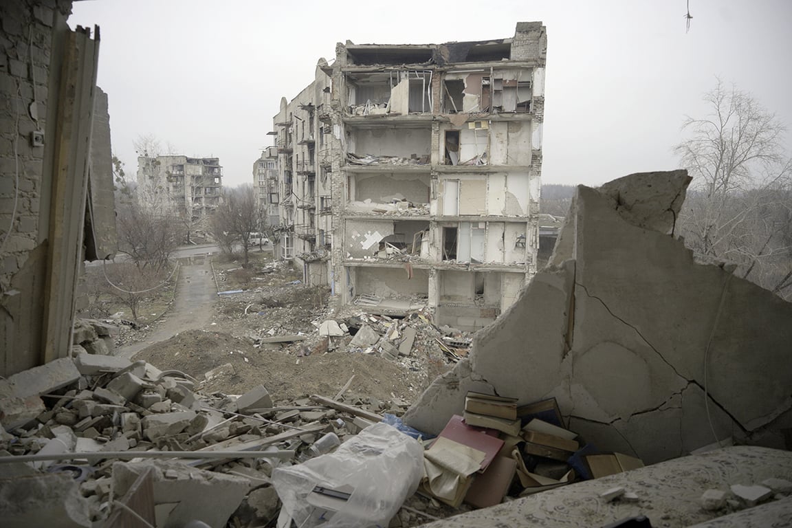 Остатки дома по улице Памяти. Фото: Владлен Ноль
