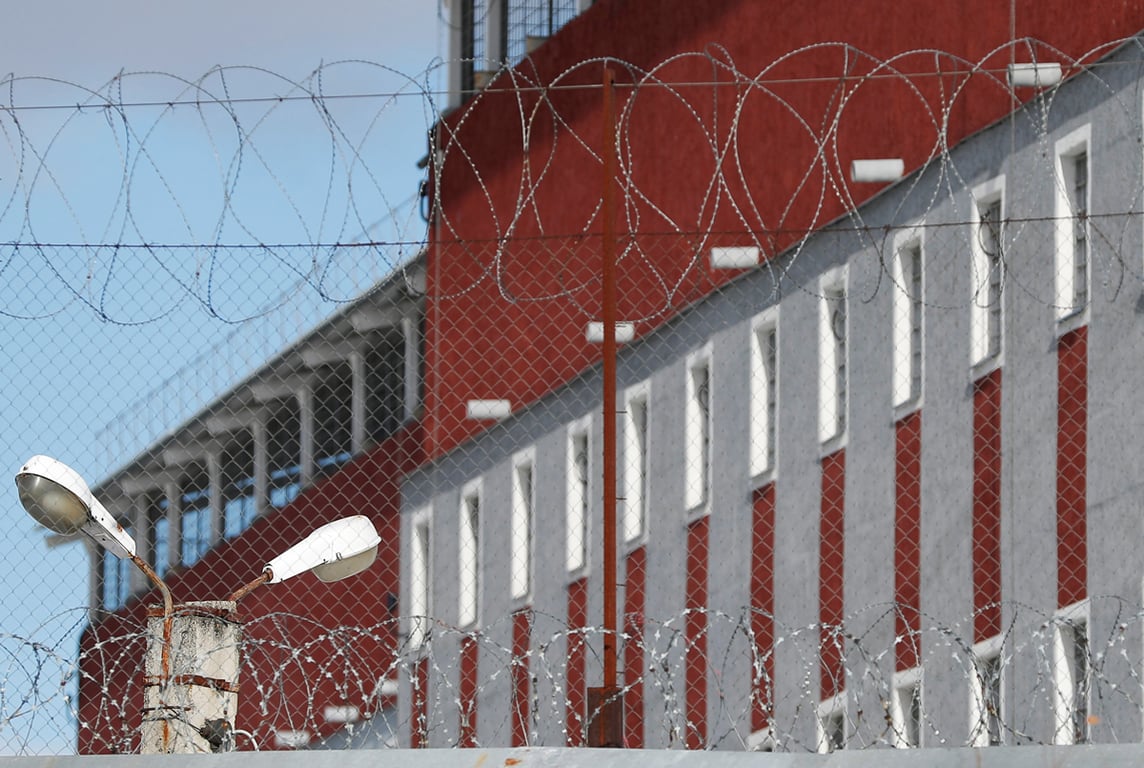 Вид на следственный изолятор №3 (СИЗО-3) в Кольчугино Владимирской области, 4 марта 2021 года. Фото: Евгения Новоженина / Reuters / Scanpix / LETA