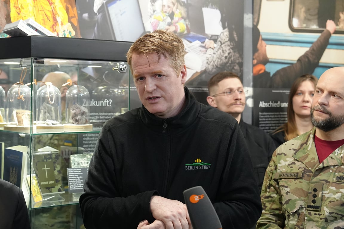 Директор музея Энно Ленце. Фото: voleemor / «Новая Газета Европа»