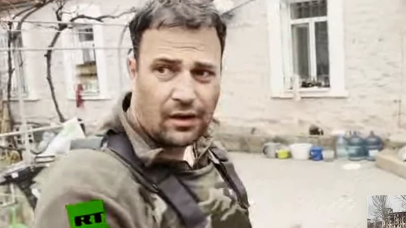 Скриншот: фильм RT «Доброволец»