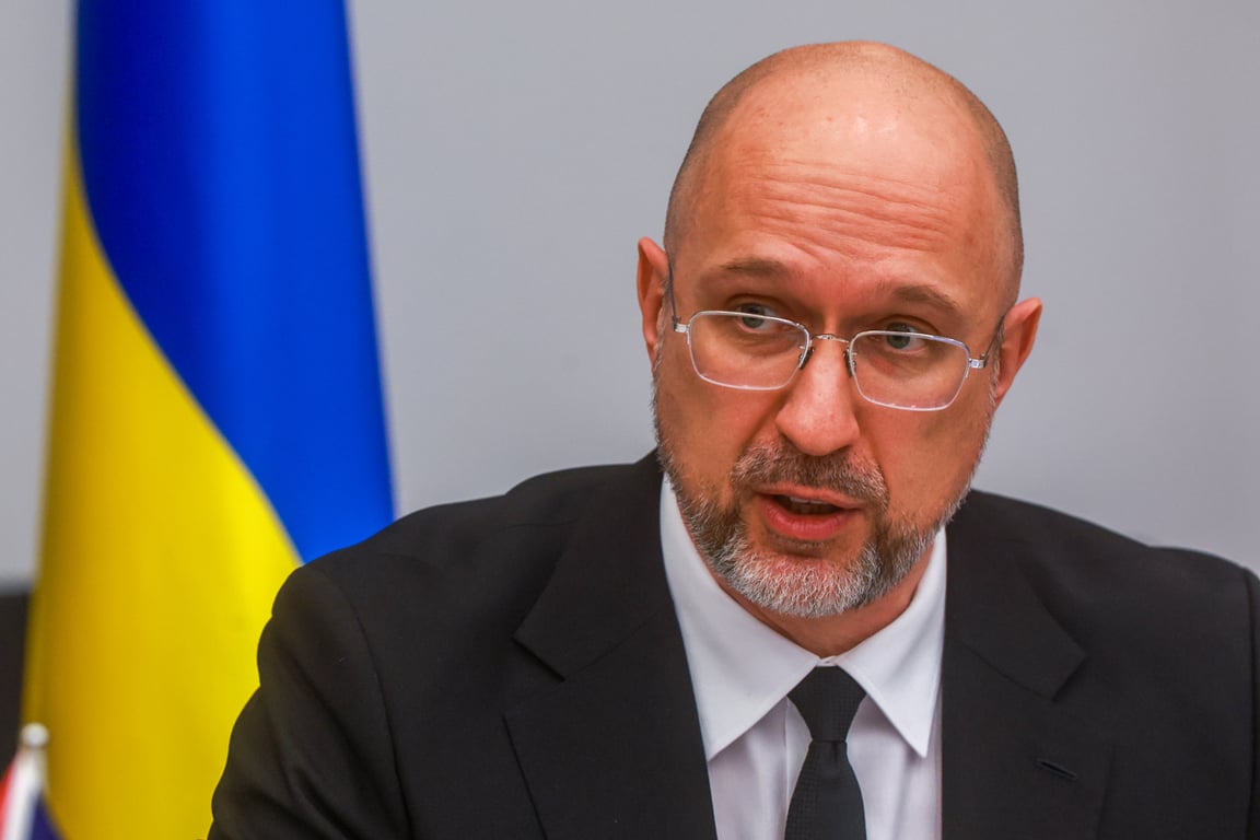 Денис Шмыгаль. Фото: Olivier Hoslet / EPA