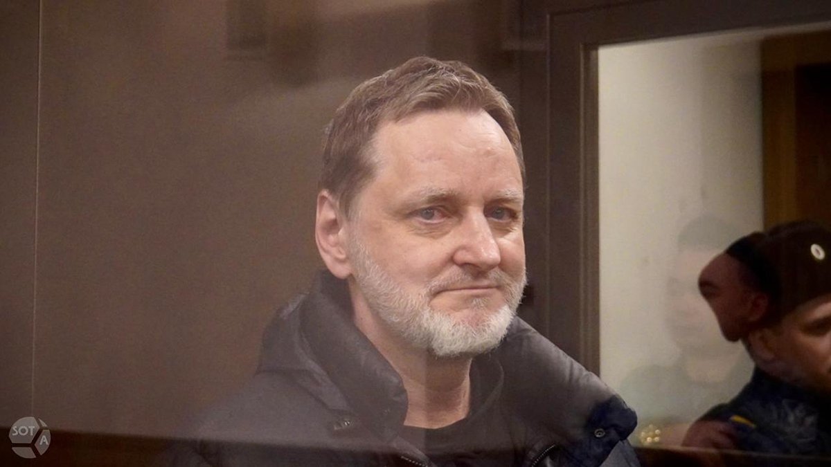 Александр Нестеренко в зале суда. Фото: SOTAvision