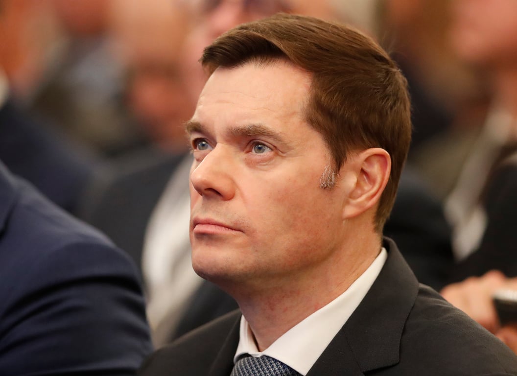 Russia’s wealthiest man Alexey Mordashov photographed in Moscow, 14 March 2019. Photo: EPA / Maxim Shipenkov