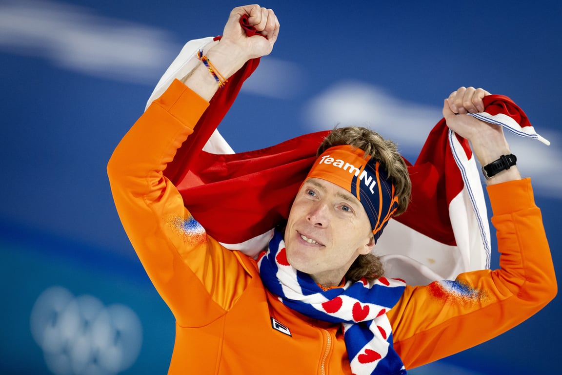 Владимир Семирунний на зимней Олимпиаде в Милане, Италия, 13 февраля 2026 года. Фото: Robin van Lonkhuijsen / ANP / Sipa USA / Vida Press