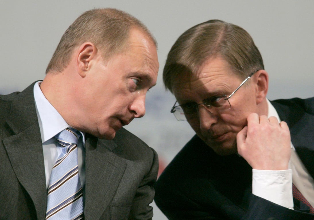 Владимир Путин и Сергей Иванов, 2007 год. Фото: Сергей Карпухин / Reuters / Scanpix / LETA