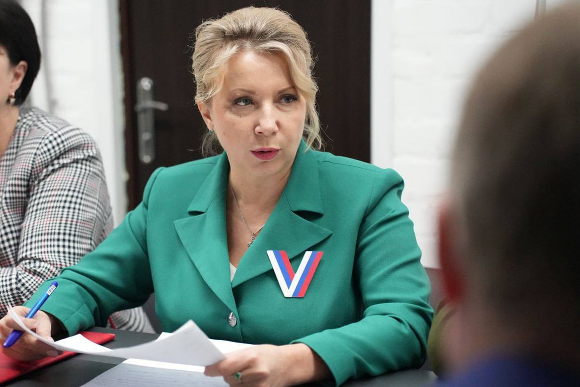 Галина Катющенко. Фото из  телеграм-канала Балицкого