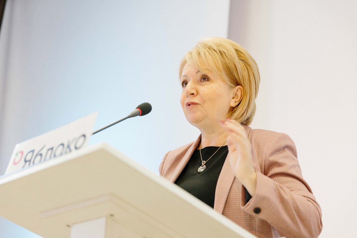 Эмилия Слабунова. Фото:  пресс-служба партии «Яблоко»