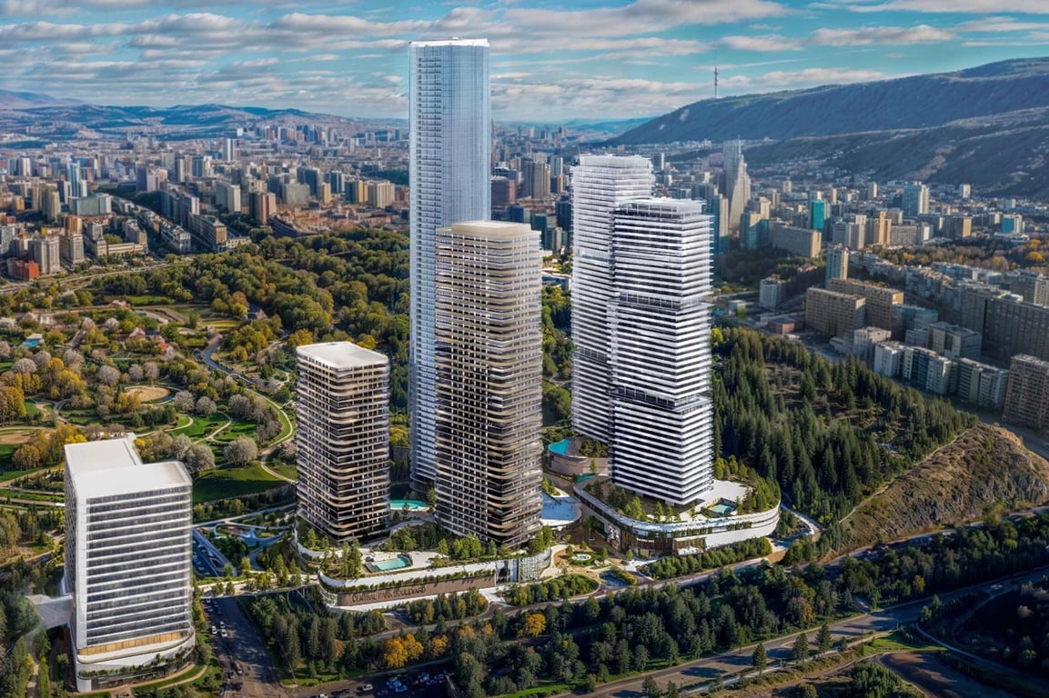 Проект небоскребов в Тбилиси. Фото: «Ипподром — сторона без бетона» /  Facebook