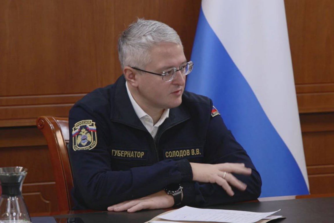 Губернатор Камчатского края Владимир Солодов. Фото:  пресс-служба губернатора края