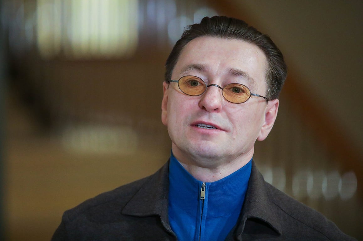 Сергей Безруков перед пресс-показом комедии Уильяма Шекспира «Двенадцатая ночь» в постановке Анны Горушкиной перед премьерой в Московском губернском театре, 11 февраля 2026 года. Фото: Артур Новосильцев