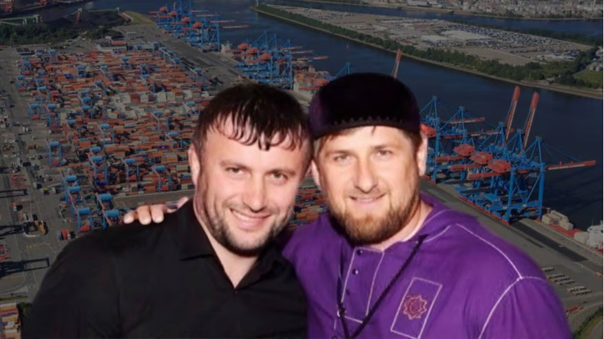 Huseyn Agaev and Ramzan Kadyrov. Photo: The Insider