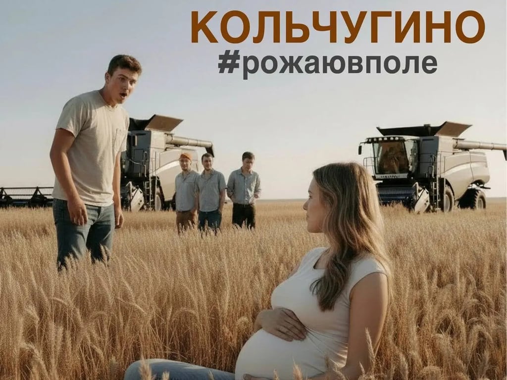 Иллюстрация, распространяемая участниками флешмоба против закрытия родильного отделения. Источник:  VK