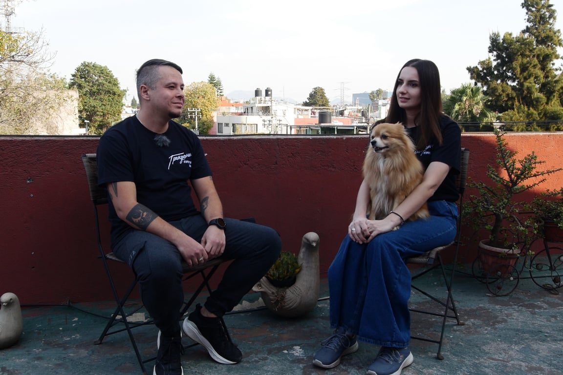 Андрей Сахаров с женой Екатериной после депортации. Мехико. Фото из личного архива