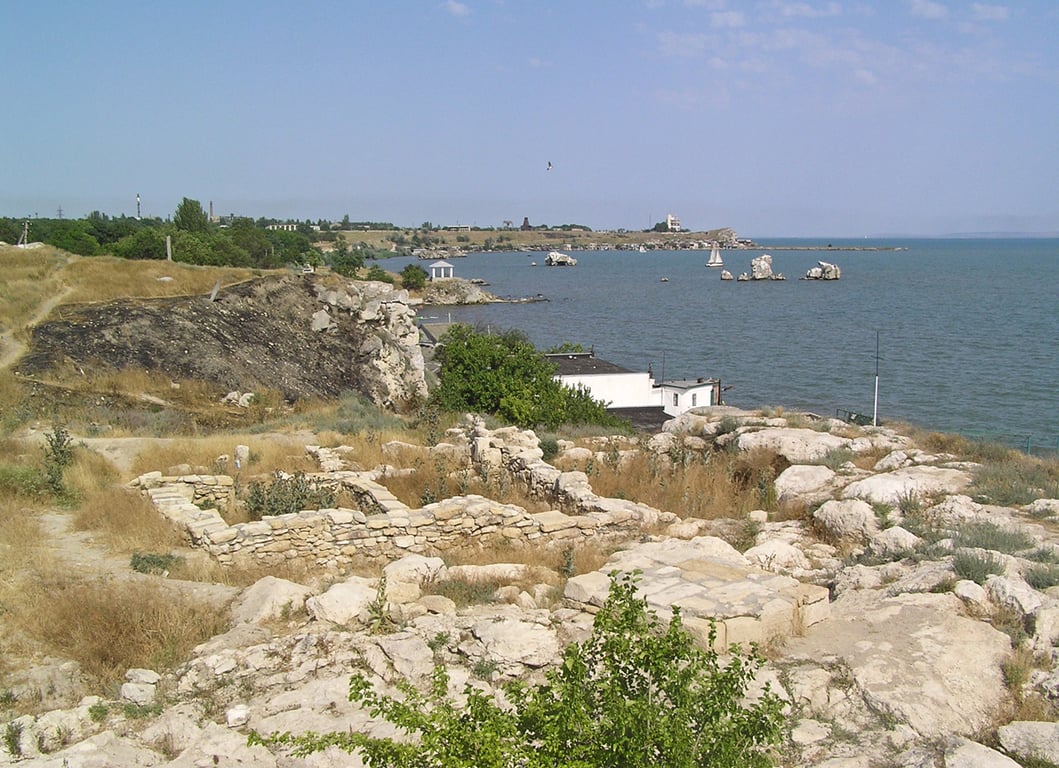 Вид раскопа Мирмекия, 2007 год. Фото: Denis Vitchenko /  Wikimedia