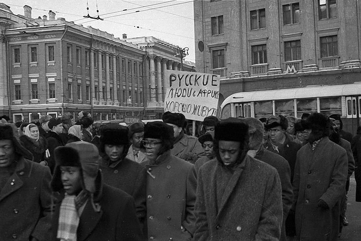 Протест на Красной площади, Москва, декабрь 1963 года. Фото: из архива Бориса Косарева