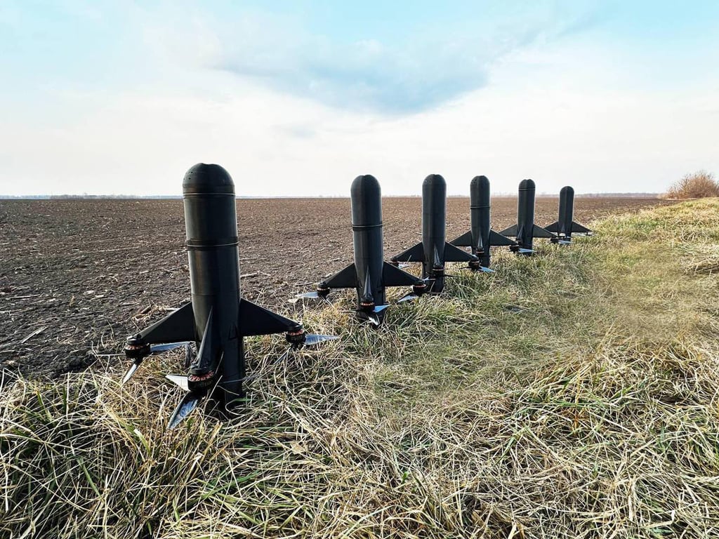 Украинские дроны-перехватчики «ODIN Win_Hit». Фото: ODIN I UA miltech project /  Telegram