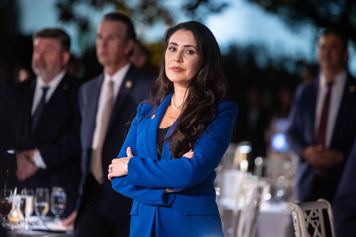 Republican Congresswoman Anna Paulina Luna attends a dinner in the Rose Garden of the White House in Washington, DC, on 5 September 2025. Photo: EPA / FRANCIS CHUNG