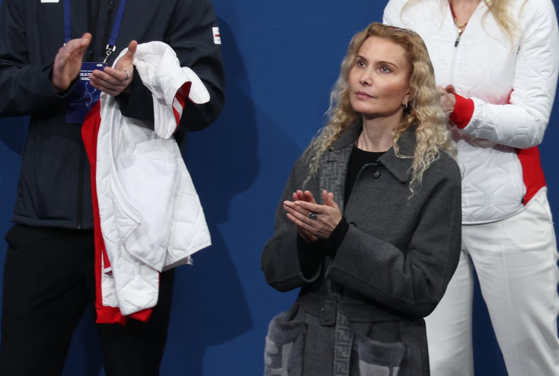 Этери Тутберидзе на зимних Олимпийских играх 2026 года в Милано Кортина, Милан, Италия, 13 февраля 2026 года. Фото: Wu Hao / EPA