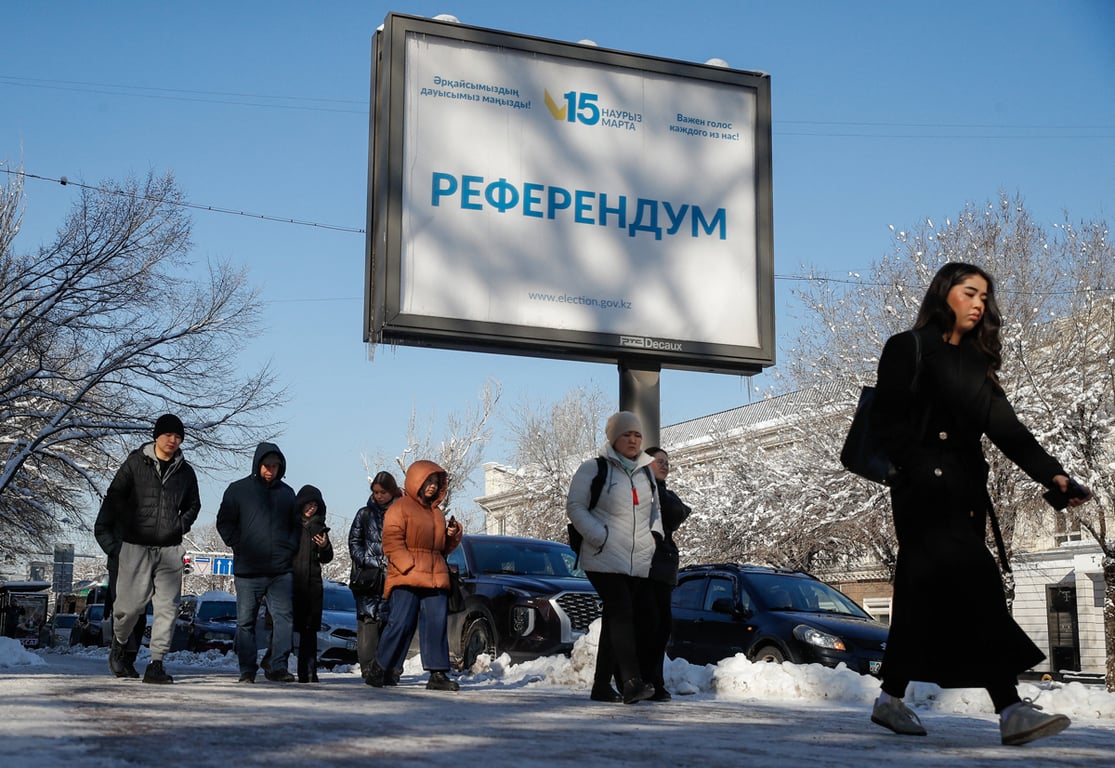 Алматы, Казахстан, 12 марта 2026 года. Фото: Павел Михеев / Reuters / Scanpix / LETA
