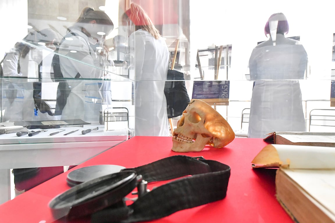 День российской науки «Посвящение в будущие профессионалы» в Сеченовском университете. Фото: Сергей Киселев / Агентство «Москва»