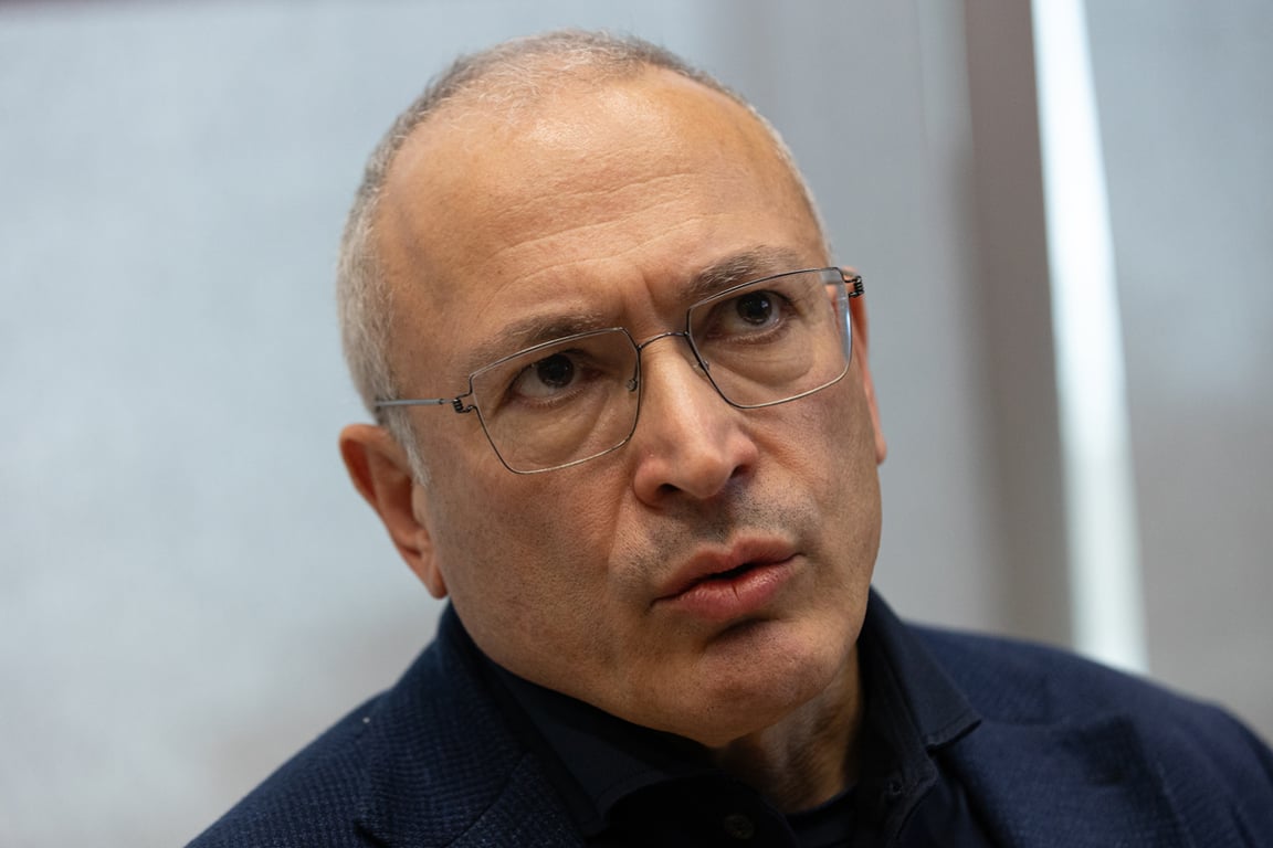 Михаил Ходорковский. Фото: Василий Крестьянинов / SOPA Images / Sipa USA / Vida Press