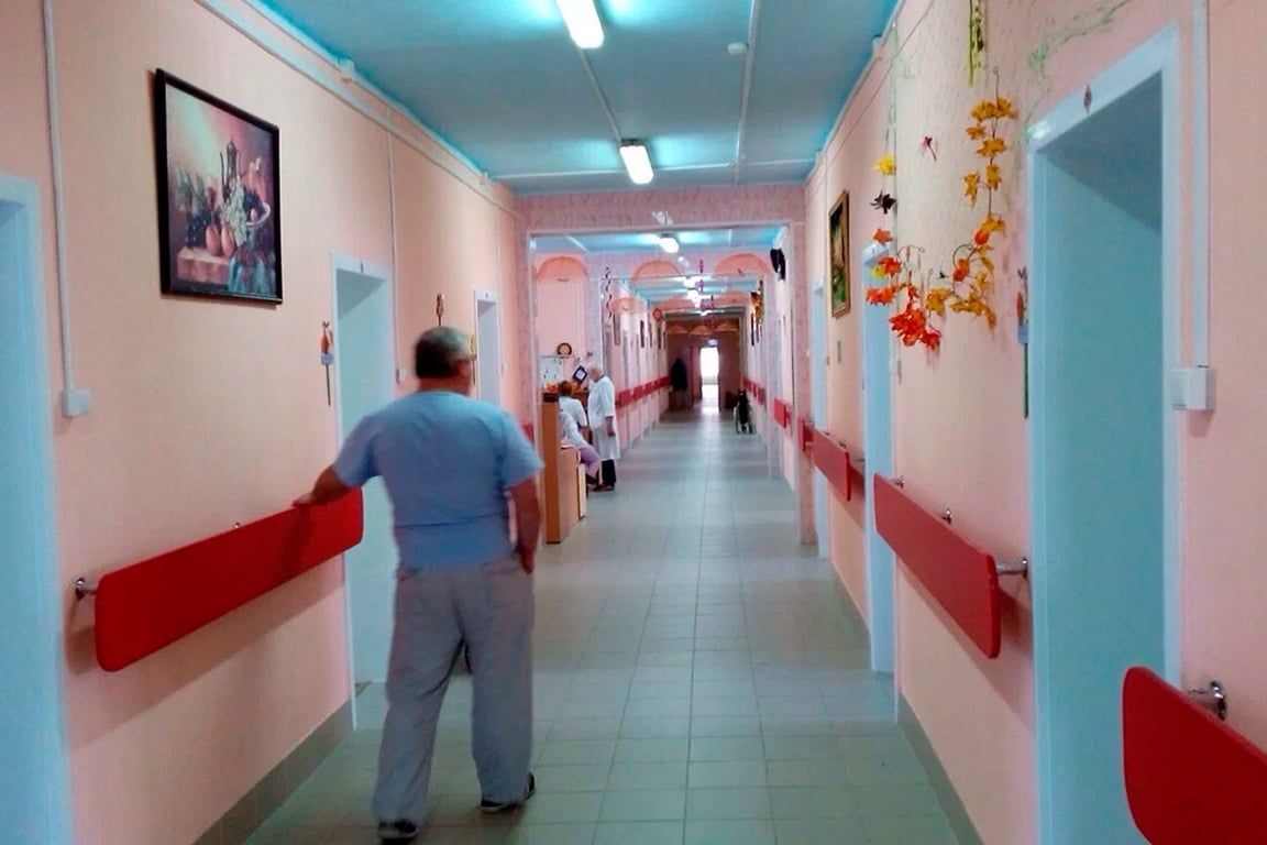 Дом-интернат для граждан, имеющих психические расстройства, Прокопьевск, Кемеровская область. Фото: Яндекс Карты